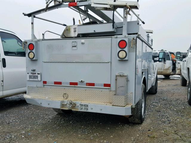 1FTWF30548EA27058 - 2008 FORD F350 SRW S WHITE photo 4