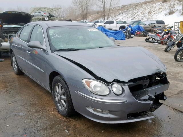 2G4WD582481150559 - 2008 BUICK LACROSSE C GRAY photo 1