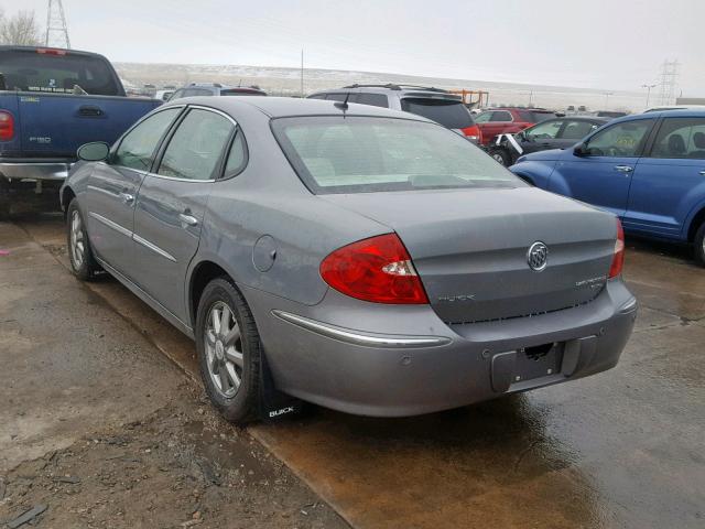 2G4WD582481150559 - 2008 BUICK LACROSSE C GRAY photo 3