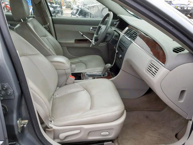 2G4WD582481150559 - 2008 BUICK LACROSSE C GRAY photo 5