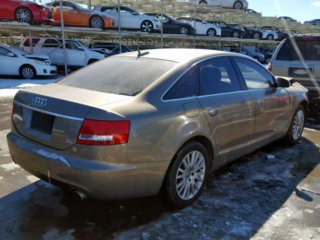 WAUDG74F56N062989 - 2006 AUDI A6 3.2 QUA TAN photo 4