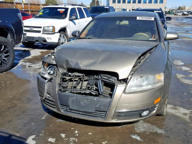 WAUDG74F56N062989 - 2006 AUDI A6 3.2 QUA TAN photo 9