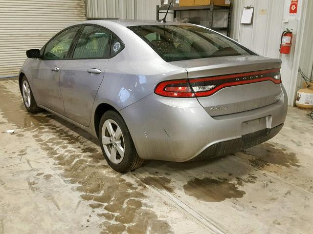 1C3CDFBB0GD605694 - 2016 DODGE DART SXT SILVER photo 3