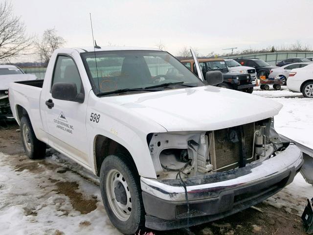 1GTC5LF98C8144312 - 2012 GMC CANYON WHITE photo 1