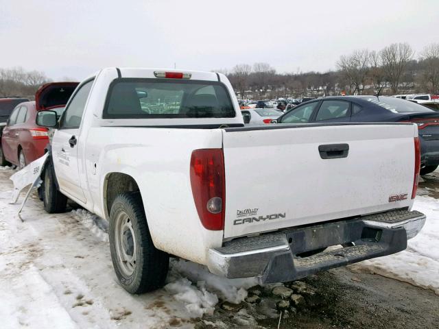 1GTC5LF98C8144312 - 2012 GMC CANYON WHITE photo 3