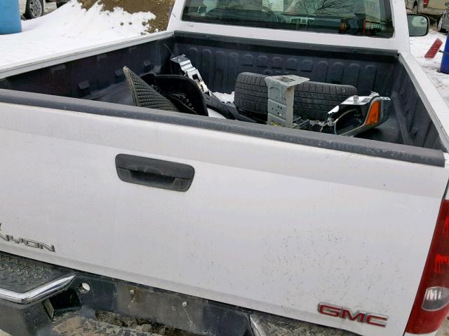 1GTC5LF98C8144312 - 2012 GMC CANYON WHITE photo 6