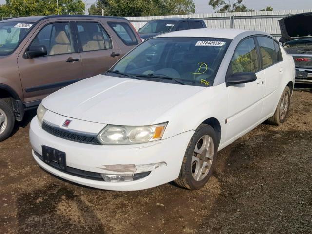 1G8AL52F43Z123613 - 2003 SATURN ION LEVEL WHITE photo 2