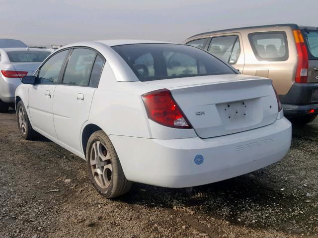 1G8AL52F43Z123613 - 2003 SATURN ION LEVEL WHITE photo 3