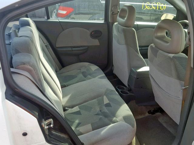1G8AL52F43Z123613 - 2003 SATURN ION LEVEL WHITE photo 6