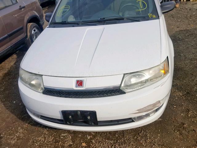 1G8AL52F43Z123613 - 2003 SATURN ION LEVEL WHITE photo 9