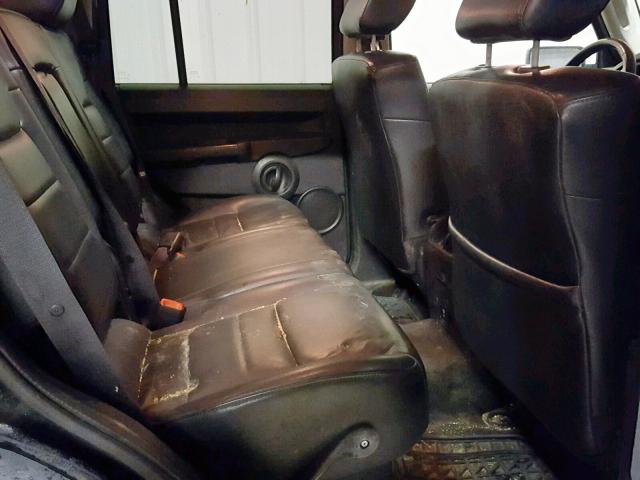 1J8HG48K28C180922 - 2008 JEEP COMMANDER BLACK photo 6