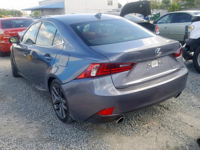 JTHBF1D21E5027547 - 2014 LEXUS IS 250 GRAY photo 3