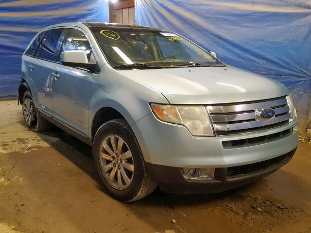 2FMDK48C18BB01801 - 2008 FORD EDGE SEL BLUE photo 1