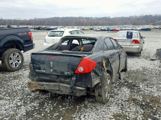 1G2ZH58N874274860 - 2007 PONTIAC G6 GT BLACK photo 4