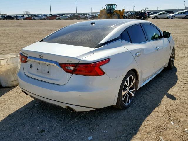 1N4AA6AP6GC906474 - 2016 NISSAN MAXIMA 3.5 WHITE photo 4