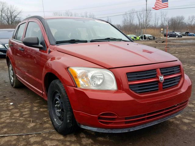 1B3HB28B57D213190 - 2007 DODGE CALIBER RED photo 1