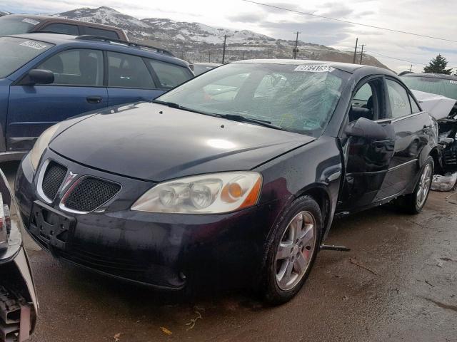 1G2ZH58N774127431 - 2007 PONTIAC G6 GT BLACK photo 2