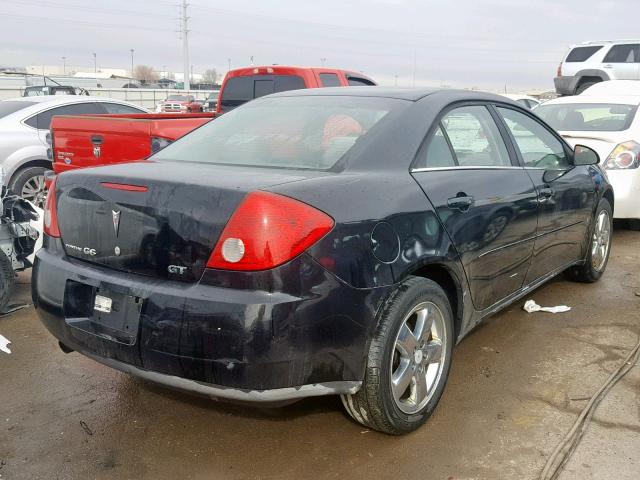 1G2ZH58N774127431 - 2007 PONTIAC G6 GT BLACK photo 4