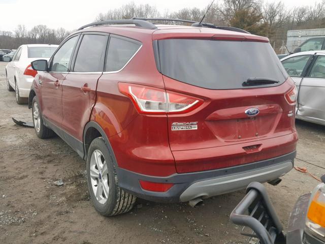 1FMCU9G99EUE46170 - 2014 FORD ESCAPE SE RED photo 3