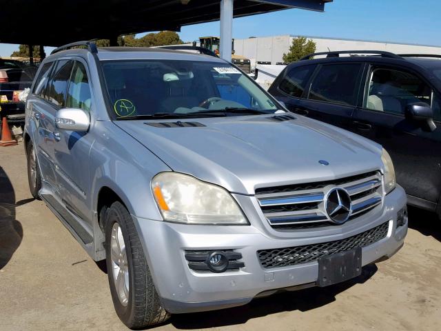 4JGBF71E07A138521 - 2007 MERCEDES-BENZ GL 450 4MA SILVER photo 1