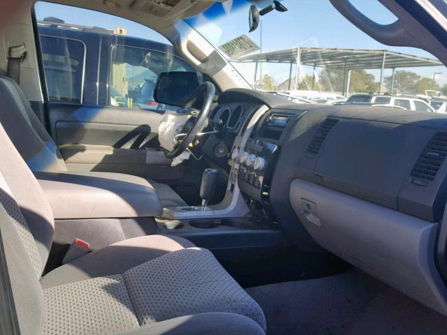 5TFEV54168X065493 - 2008 TOYOTA TUNDRA CRE BLUE photo 5