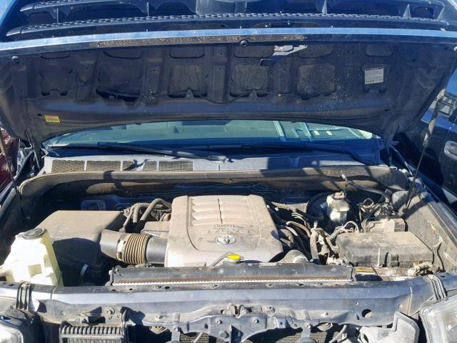 5TFEV54168X065493 - 2008 TOYOTA TUNDRA CRE BLUE photo 7