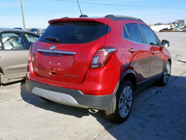 KL4CJASB3KB778065 - 2019 BUICK ENCORE PRE MAROON photo 4