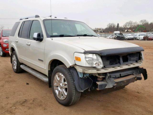 1FMEU75E76UB62454 - 2006 FORD EXPLORER L WHITE photo 1