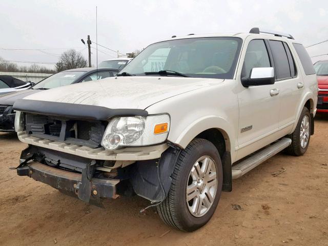 1FMEU75E76UB62454 - 2006 FORD EXPLORER L WHITE photo 2