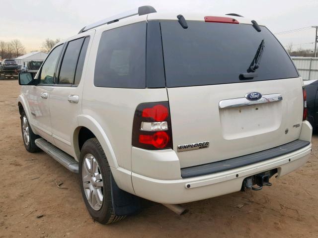 1FMEU75E76UB62454 - 2006 FORD EXPLORER L WHITE photo 3