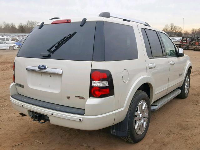 1FMEU75E76UB62454 - 2006 FORD EXPLORER L WHITE photo 4