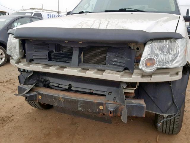 1FMEU75E76UB62454 - 2006 FORD EXPLORER L WHITE photo 9