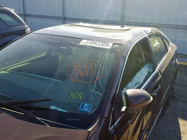 4T1BK1EB1FU162364 - 2015 TOYOTA AVALON XLE BURGUNDY photo 9