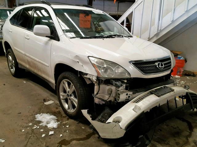 JTJHW31U762006229 - 2006 LEXUS RX 400 WHITE photo 1