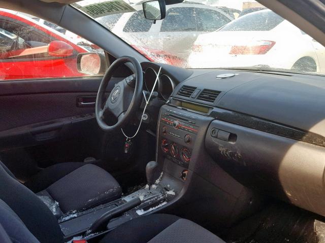 JM1BK12FX61497295 - 2006 MAZDA 3 I GRAY photo 5