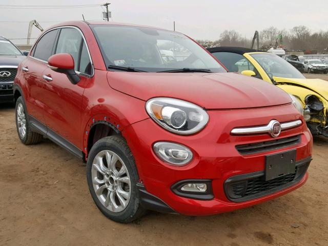 ZFBCFXDT9GP368206 - 2016 FIAT 500X LOUNG RED photo 1