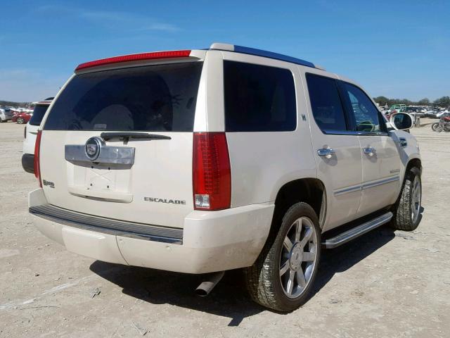 1GYFK43559R122259 - 2009 CADILLAC ESCALADE H WHITE photo 4