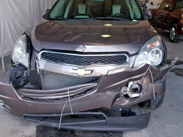 2CNFLPEY4A6375841 - 2010 CHEVROLET EQUINOX LT GRAY photo 9