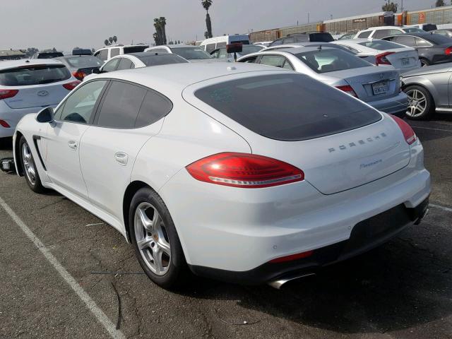 WP0AA2A7XEL011909 - 2014 PORSCHE PANAMERA 2 WHITE photo 3