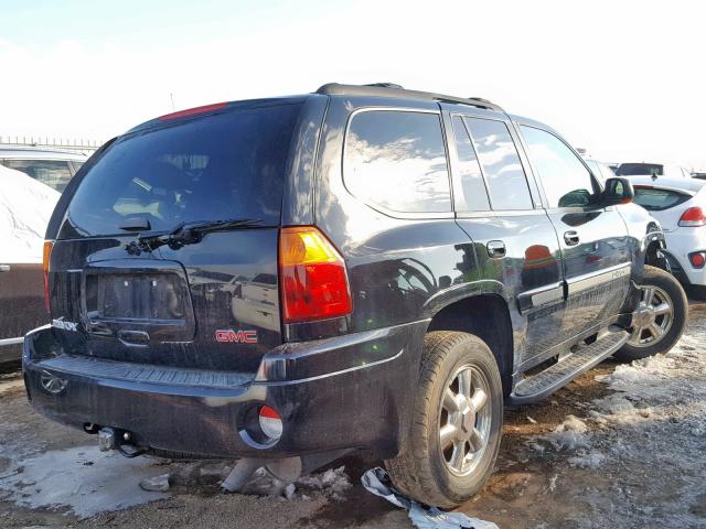 1GKDT13SX22256508 - 2002 GMC ENVOY BLACK photo 4