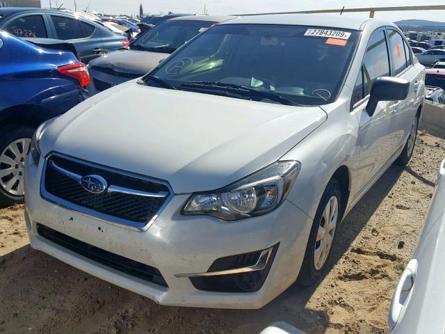 JF1GJAA69FH025256 - 2015 SUBARU IMPREZA WHITE photo 2