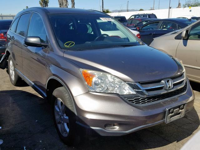 5J6RE3H40BL034288 - 2011 HONDA CR-V SE GRAY photo 1