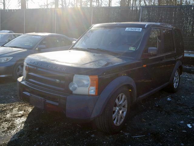 SALAE25466A402615 - 2006 LAND ROVER LR3 BLACK photo 2