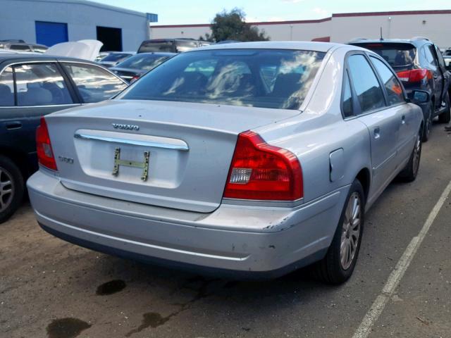 YV1TS592261436855 - 2006 VOLVO S80 2.5T SILVER photo 4