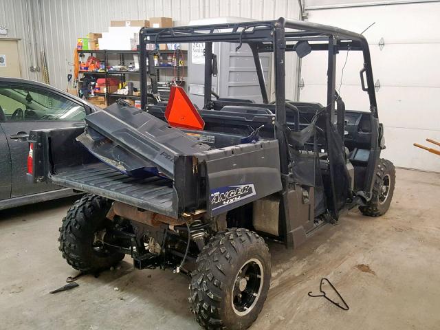 3NSRNE579JE369247 - 2018 POLARIS RANGER CRE BLUE photo 4