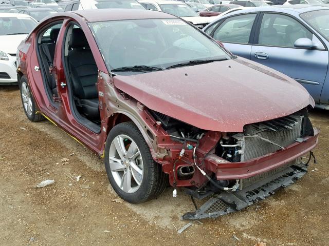 1G1P75SZ0F7224820 - 2015 CHEVROLET CRUZE RED photo 1