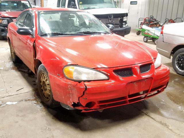 1G2NF52E34M534705 - 2004 PONTIAC GRAND AM S RED photo 1