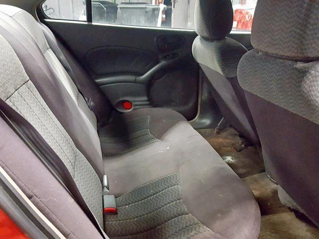 1G2NF52E34M534705 - 2004 PONTIAC GRAND AM S RED photo 6