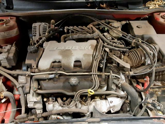 1G2NF52E34M534705 - 2004 PONTIAC GRAND AM S RED photo 7