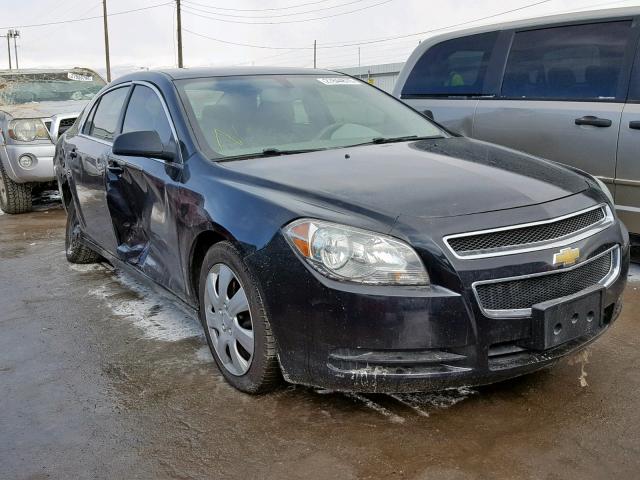 1G1ZA5E00CF368702 - 2012 CHEVROLET MALIBU LS BLACK photo 1